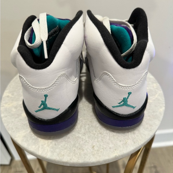 Air Jordan 5 Retro GS Grape 2013 - Picture 6 of 6